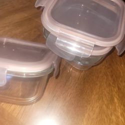 New 3 Glass Bowls - Dishwasher& Microwave Safe