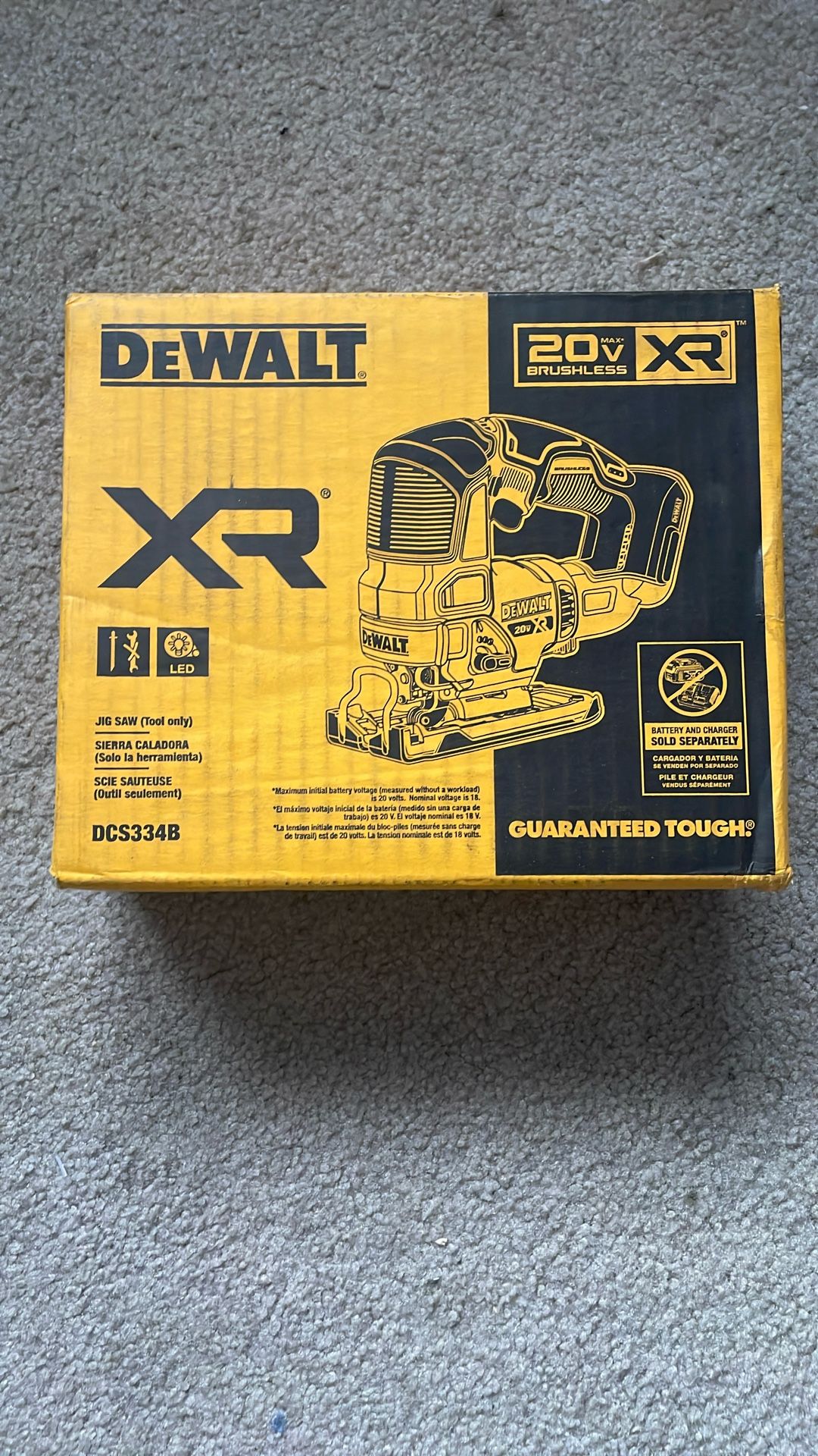 DeWalt Jigsaw DCS334B