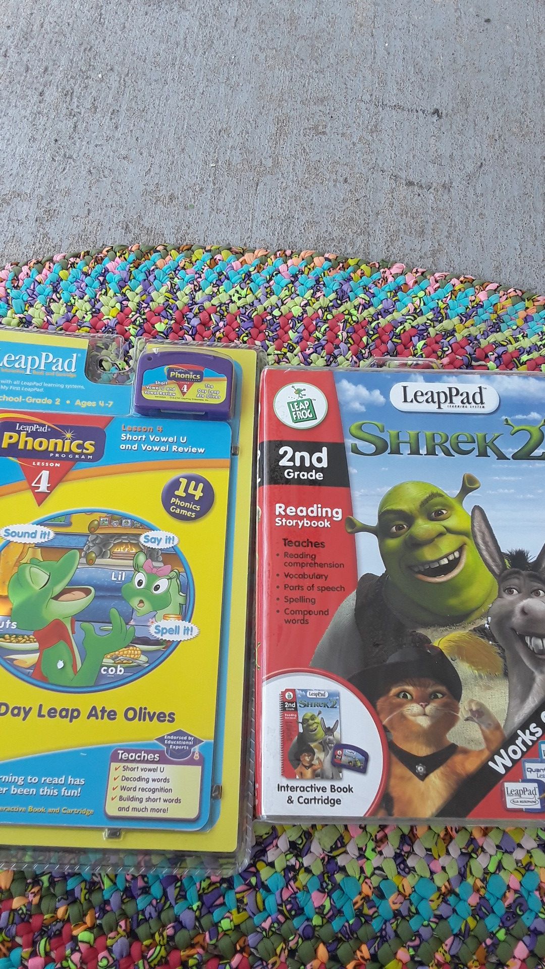 Leap pad. Book and cartridge. NeW.