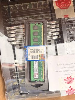 NEW Kingston 1GB DDR2 667MHz Desktop RAM – 50 Available