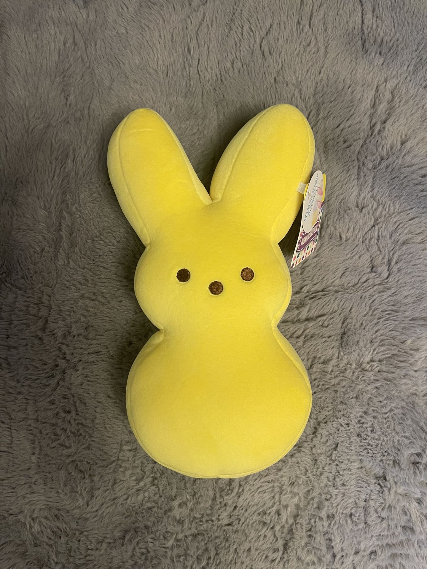 Yellow Bunny Peep Plushie