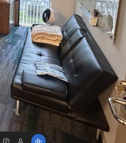 Black couch