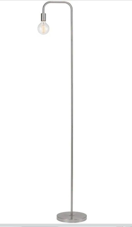 Brushed Nickle Floor Lamp MSRP $59