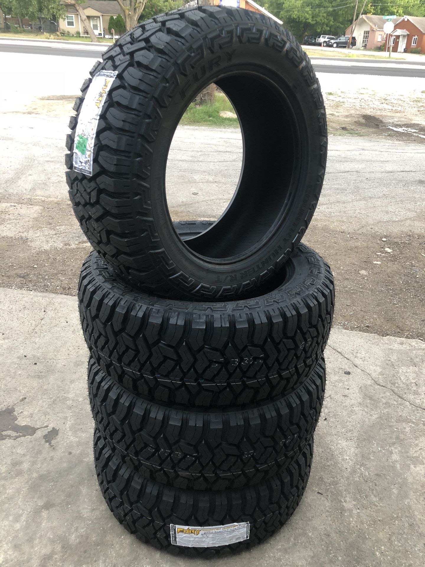 New 33x12.50r18 RT Tires 33x12.50r18LT R/T Tire 33x12.50x18 R T Yantas Llantas Nuevas 33x12.50x18LT Llanta Nueva 33” 18” 33 X 12.50 R18 18 Nitto Toyo