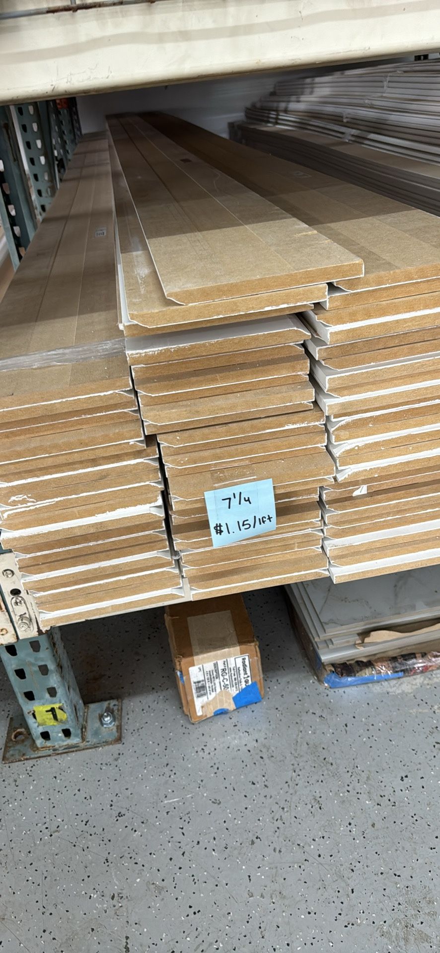 $1.15/lft Baseboards 7 1/4 Inch Moulding