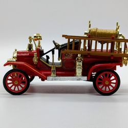 1914 Diecast Ford Model T Fire Engine 4" Ford Motor Company Nice Details!
