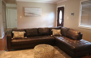 Sectional Leather Couch