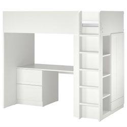 Luxury Loft Bed  -Like New- Save Over $300 Dollars 