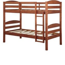 Twin Over Twin Bunk Bed 