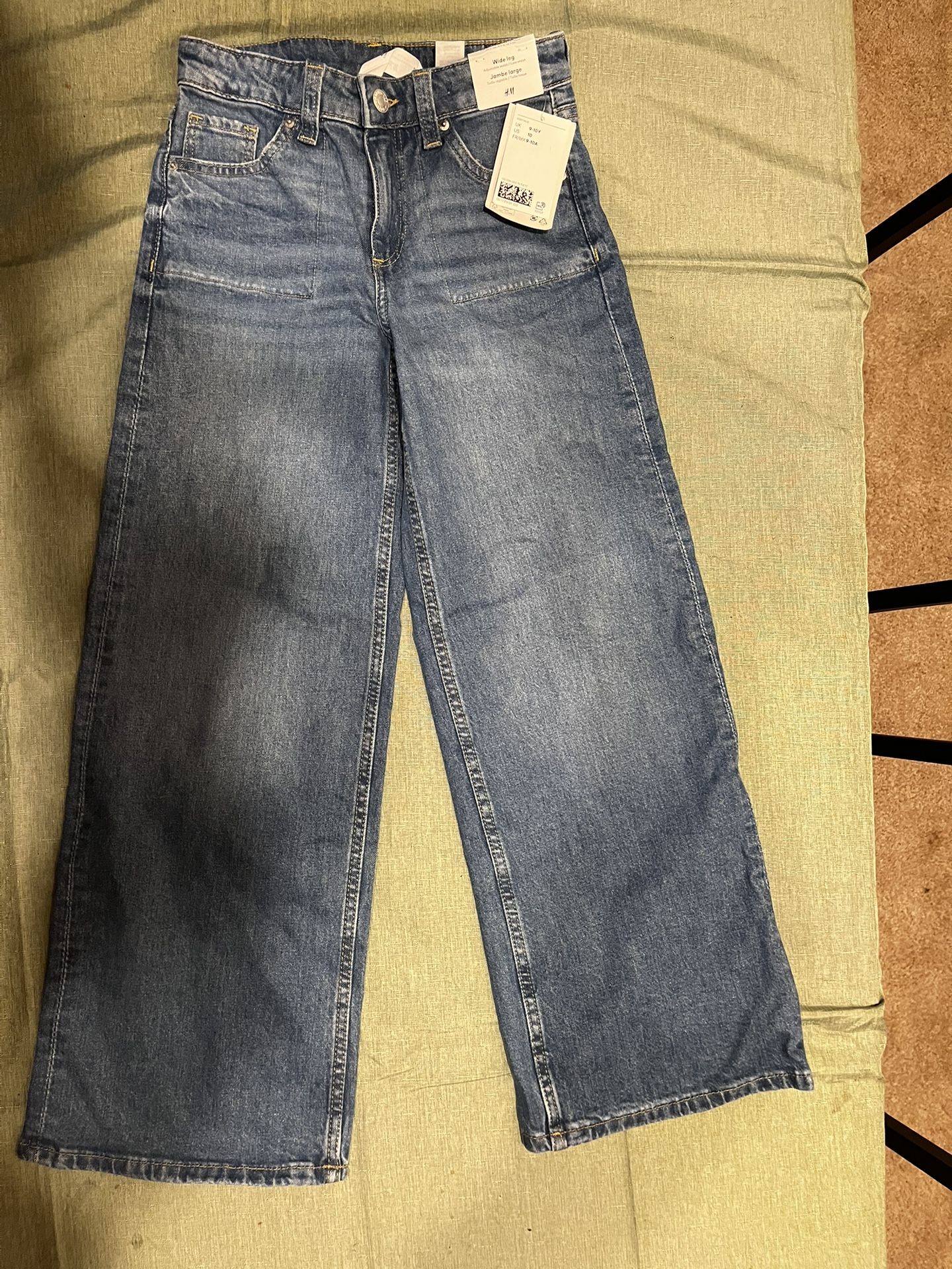 Girls Wide Leg H&M Jeans