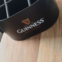 Six Bottle Holder With Opener Guinness Beer