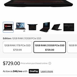 Gaming Laptop