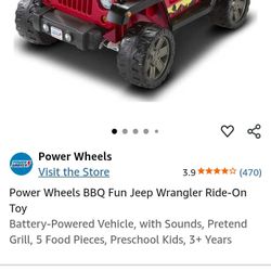 Powerwheel Excellent Condition 