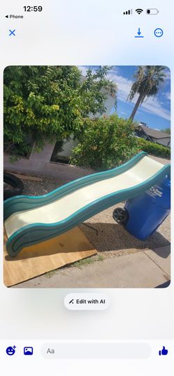 Playground slide