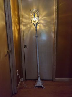 Stunning Vintage 70's Floor Lamp/ Lantern Light