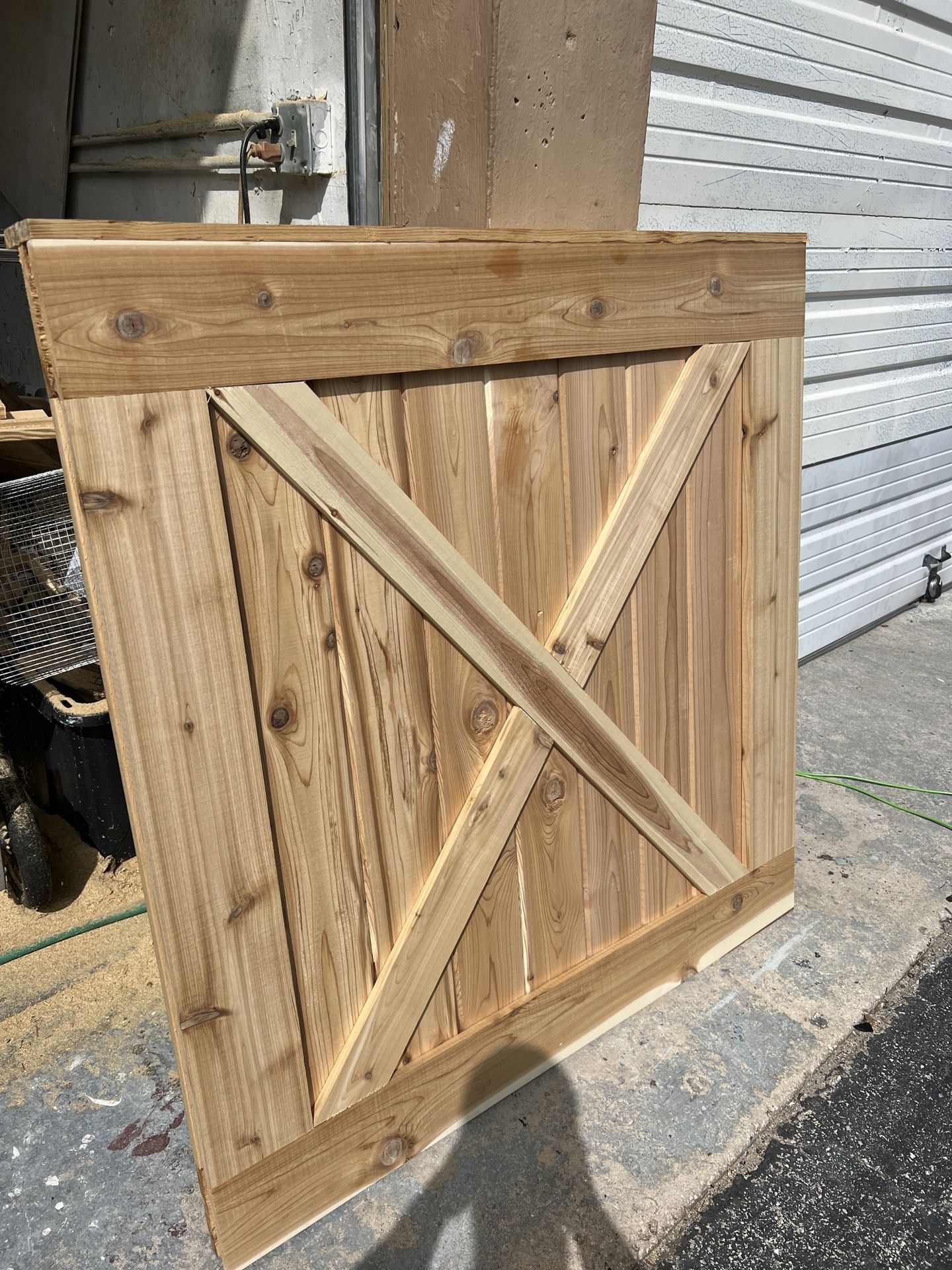 Cedar Barn Doors 