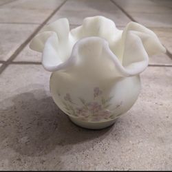 Fenton Glass Vase 