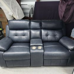 Leather Recliner,  Like New. 