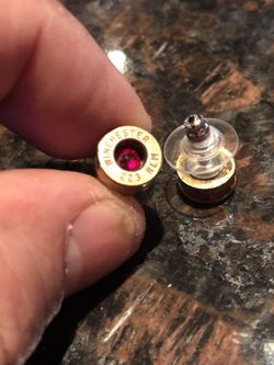 Custom Bullet Ear rings