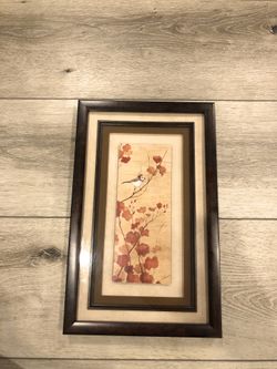Bird Cherry Blossom Picture Frame