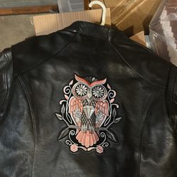 Leather Riding Jacket (Motorcycle)