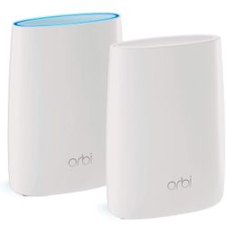 Netgear orbi Whole Home Mesh Wifi System with Tri-Band - Wireless router replacement, Eliminate Wifi Dead Zones, Up to 5000 Sqft, (rbk50)