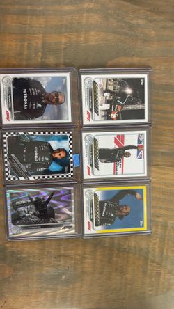 Lewis Hamilton F1 trading cards
