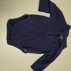 Boys 3-6 months Baby Place navy long sleeve onesie Lot Y