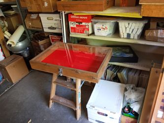 Wood Display Case