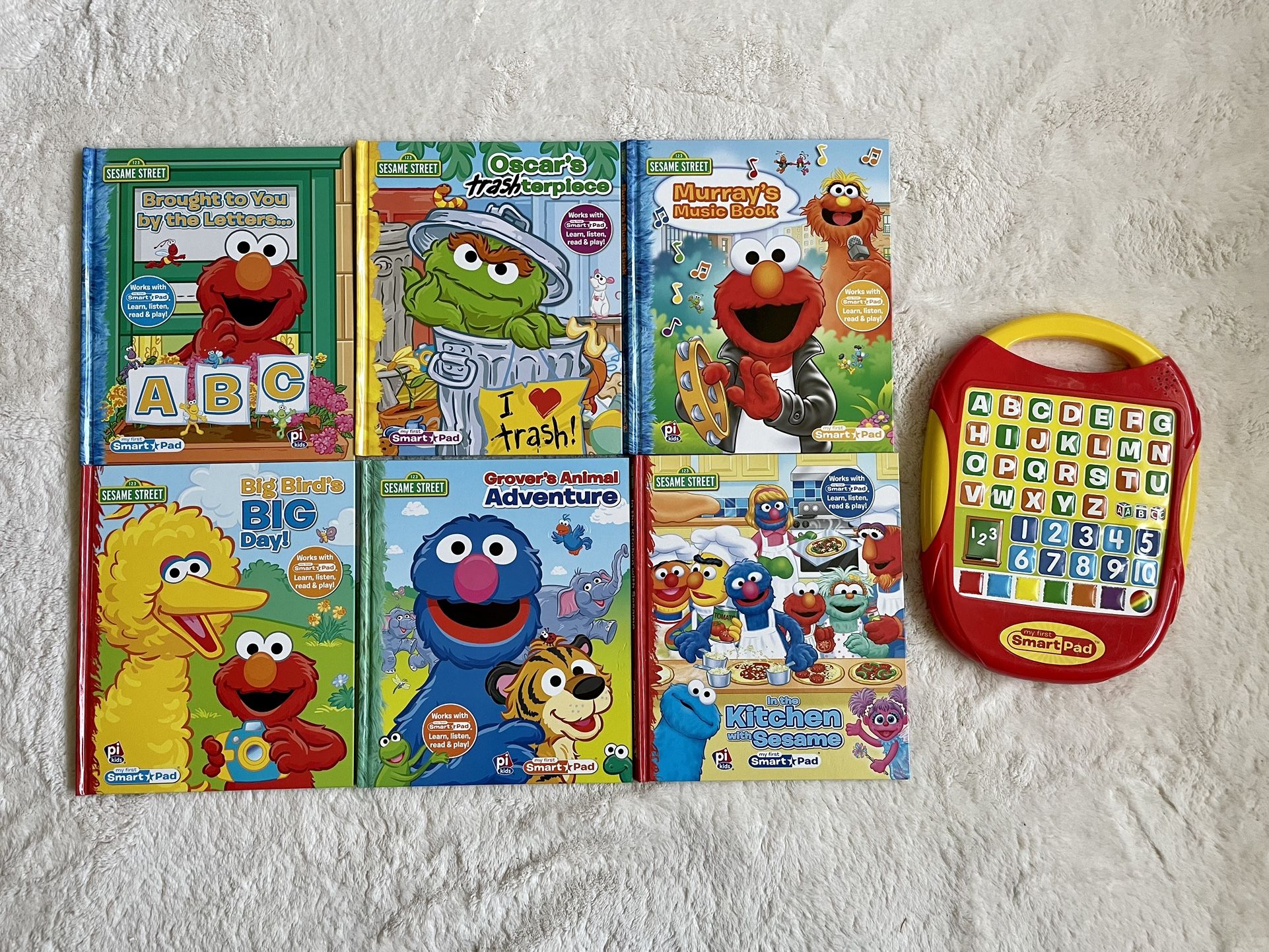 Sesame Street Kids Books With Smart Pad