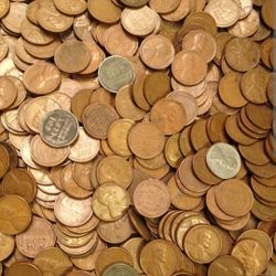 Hundreds Of Lincon WHEAT PENNIES