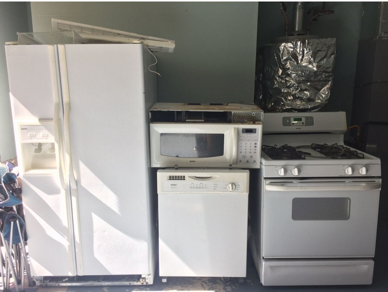 Kenmore appliance suite 