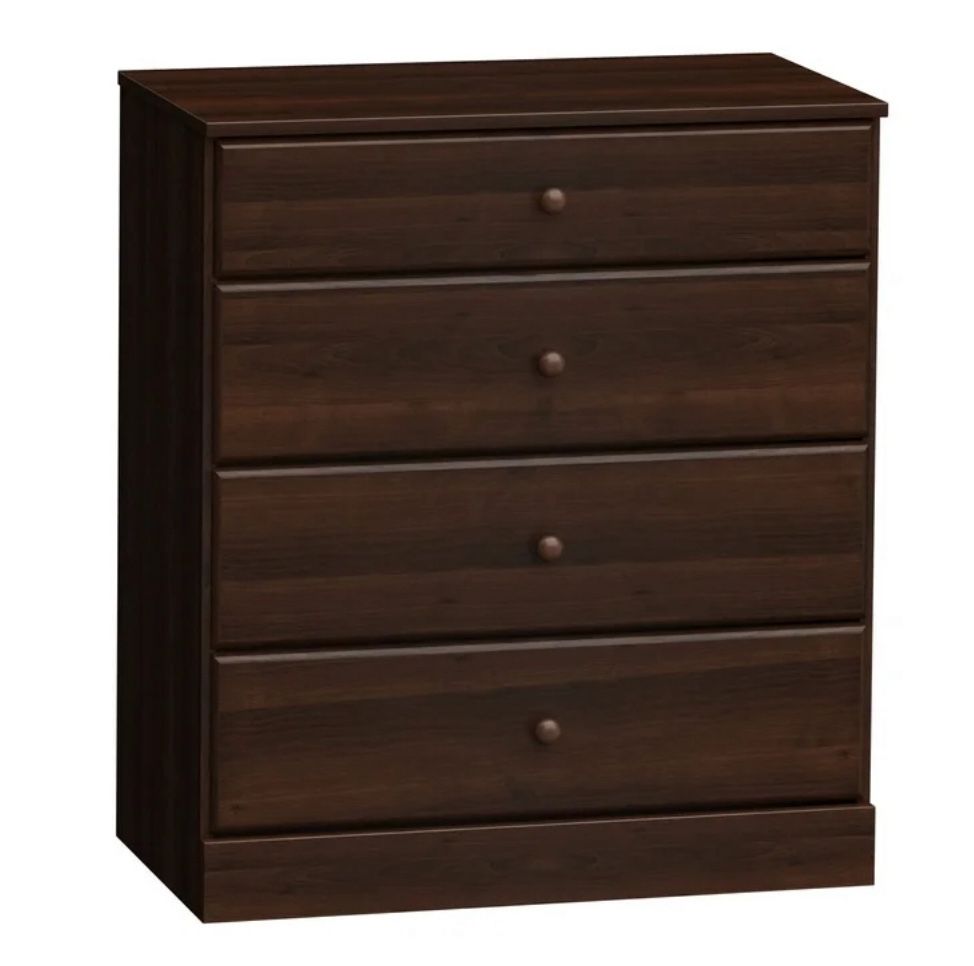 4-Drawer Dresser Espresso