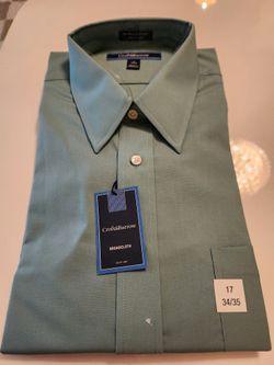 Croft & Barrow Broadcloth Dress Shirt 17 34/35