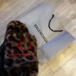 Women’s Leopard Slides  