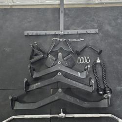 Lat pulldown and Cable Attachments