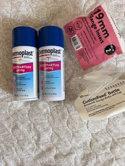 Free postpartum spray and flange size 19mm