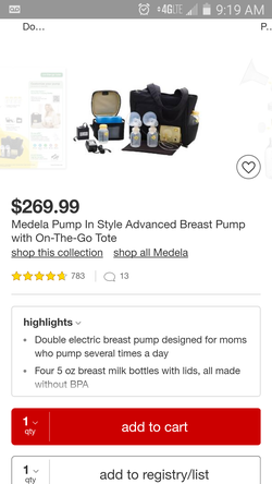 Madella Breast pump