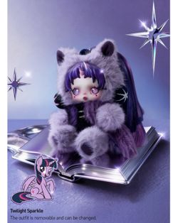 POP MART Skull Panda X My Little Pony Collab- Twilight Sparkle