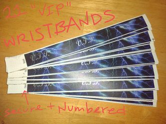 Any Event "VIP" Wristbands