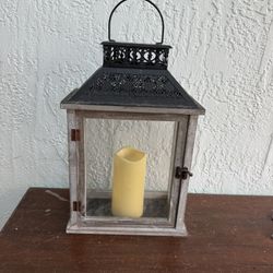 Wood Metal And Glass Decor 