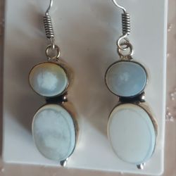 New Sterling Silver Slimated Moon Stone Hand Made In India Sterling Silver Mpu Serious Buyer's Only Dont Deliver 