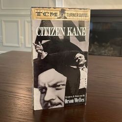 Citizen Kane on VHS In Original Seal Packaging TCM Turner Classic Movies