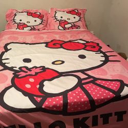Hello Kitty Bed Set