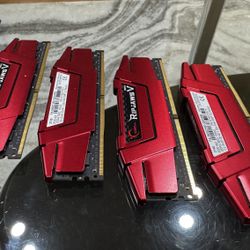 4x 16gb (64GB) Ripjaws v Ram DDR4-3600mhz