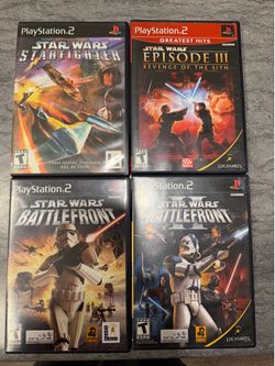 Star Wars bundle for PlayStation 2