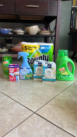 Gain, Bounty, Febreze Fabric, Glade, Mr. Clean
