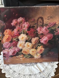 🌹Vintage 2002 Laurel Ink “Basket of Roses”