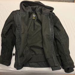 Street And Steel Leather Motorcycle Jacket 