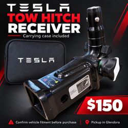 Tesla Detachable Tow Hitch Receiver with Carrying Case – $150